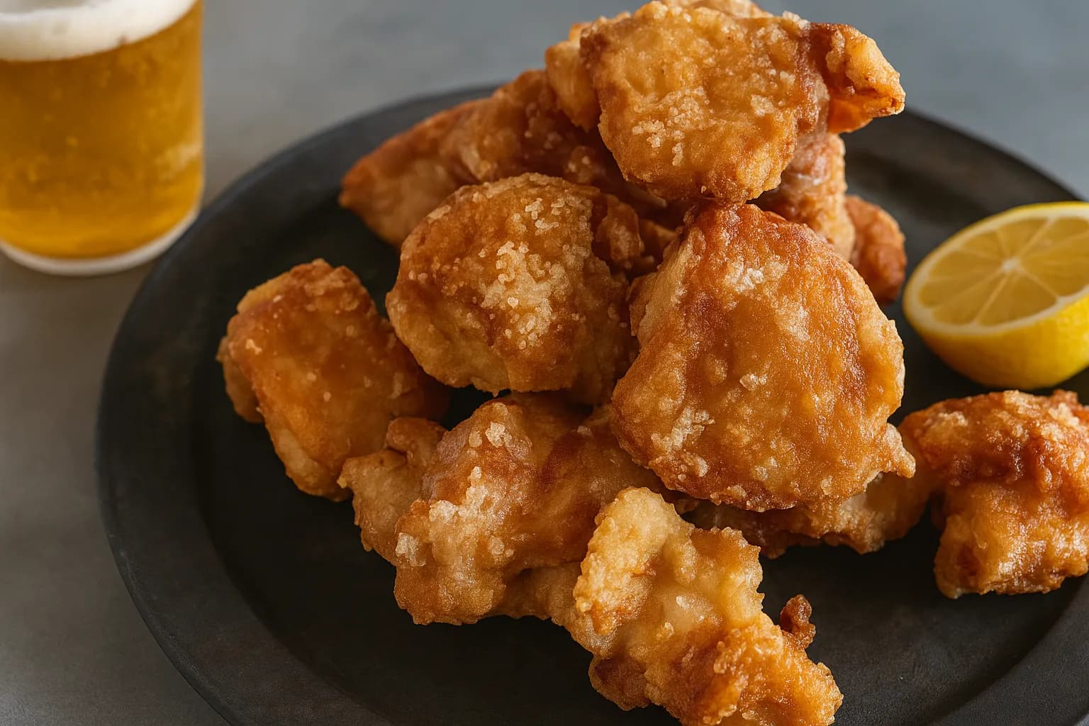 王道!サクッとジューシー鶏から揚げ