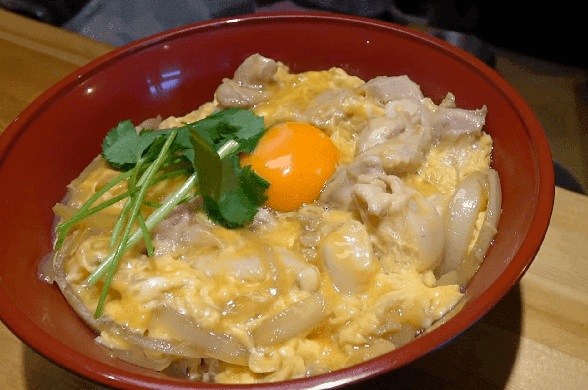 トロトロ卵の親子丼