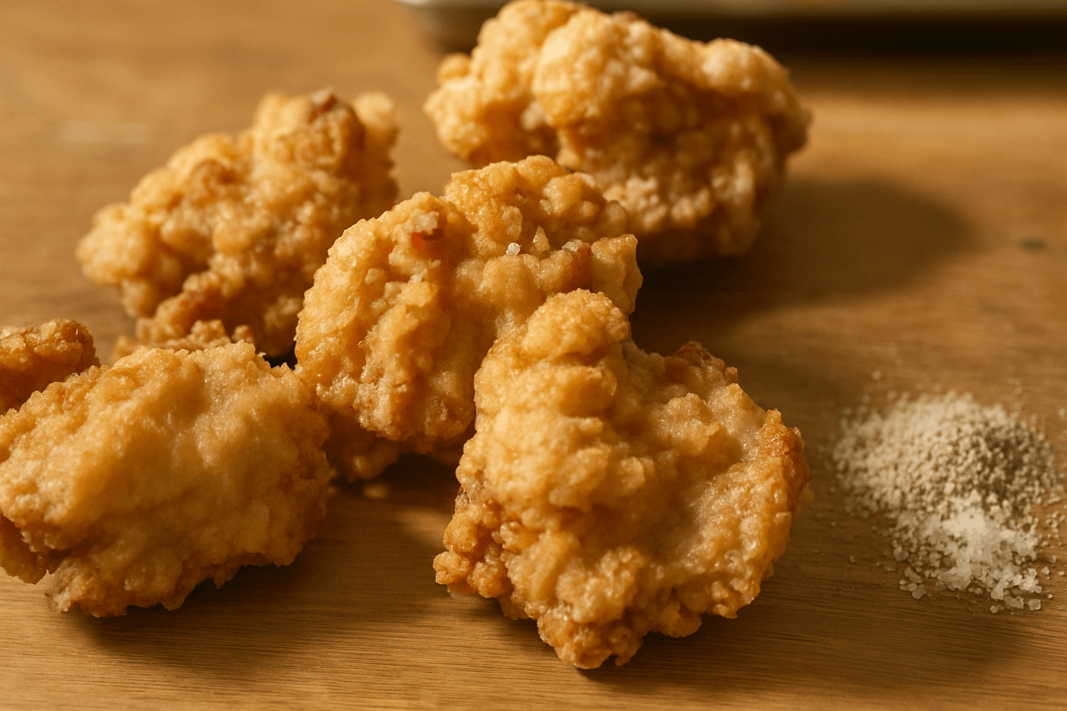 しっとりザクザク唐揚げ!片栗粉と小麦粉の両方を使うのがポイント